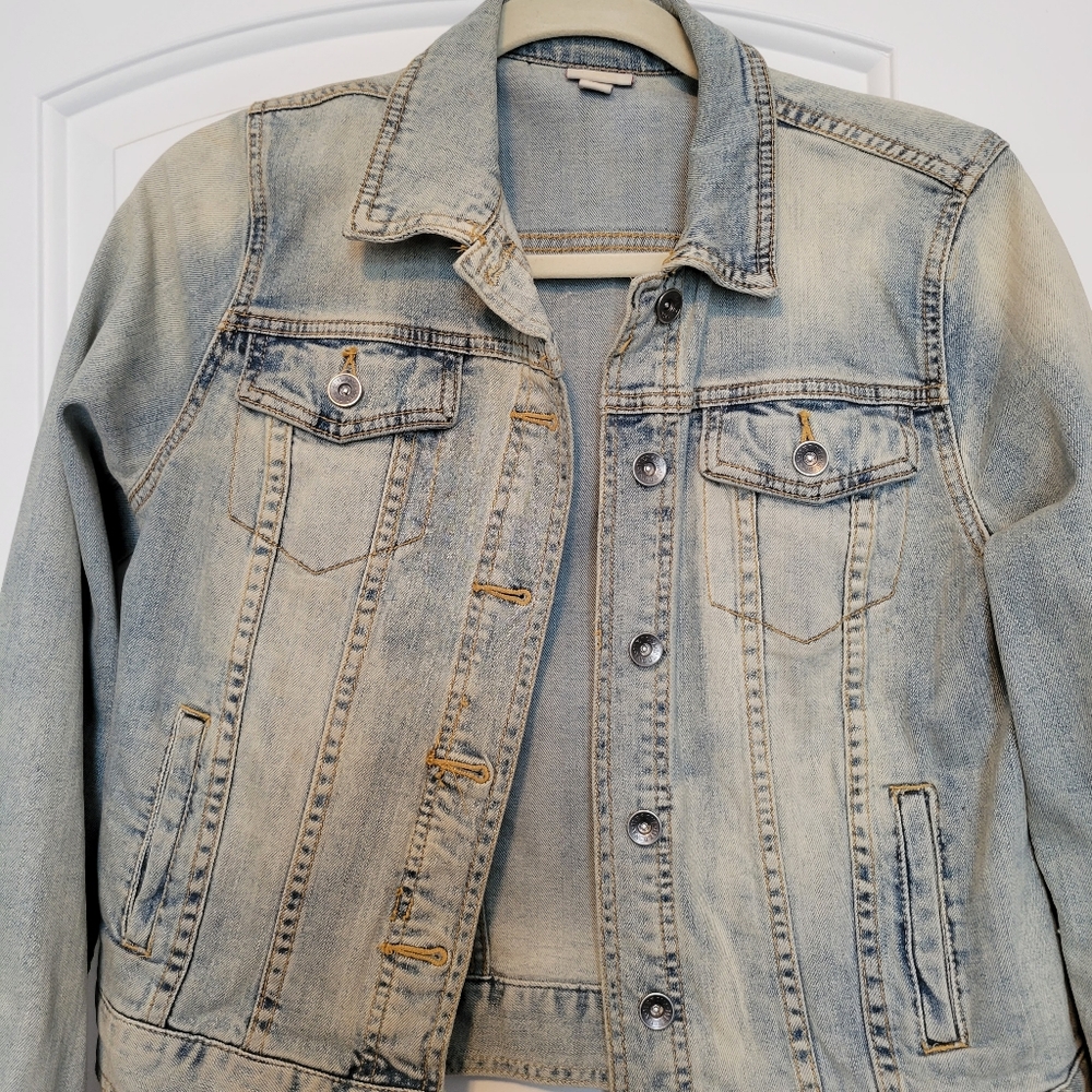 Acid-Washed Merona Jean Jacket